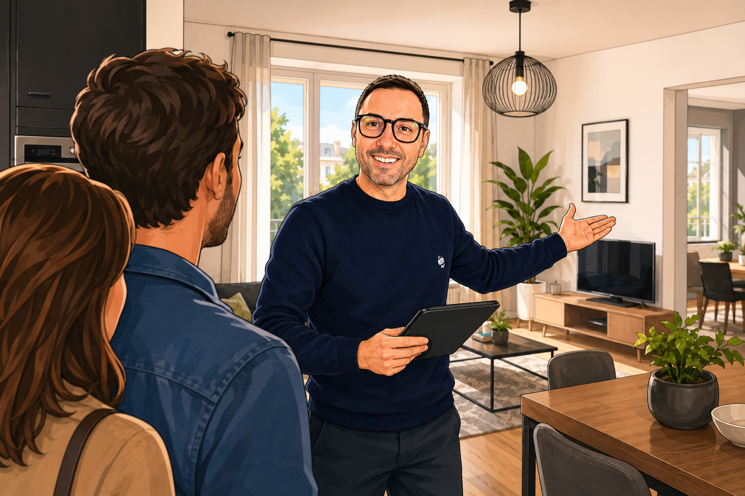 Visite immobilière à Athis-Mons